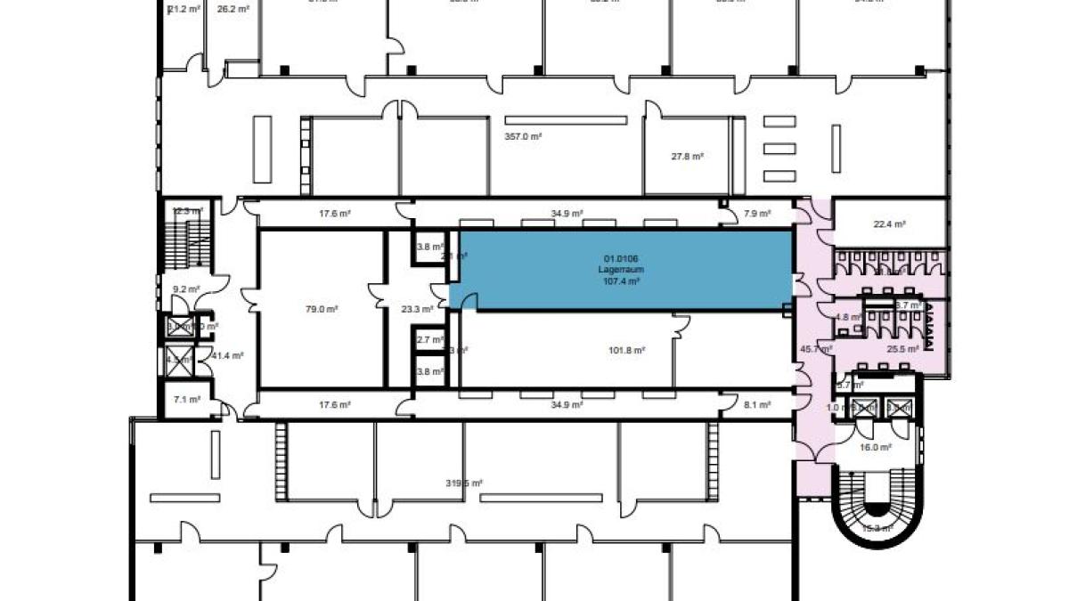 Lagerraum 129 m²